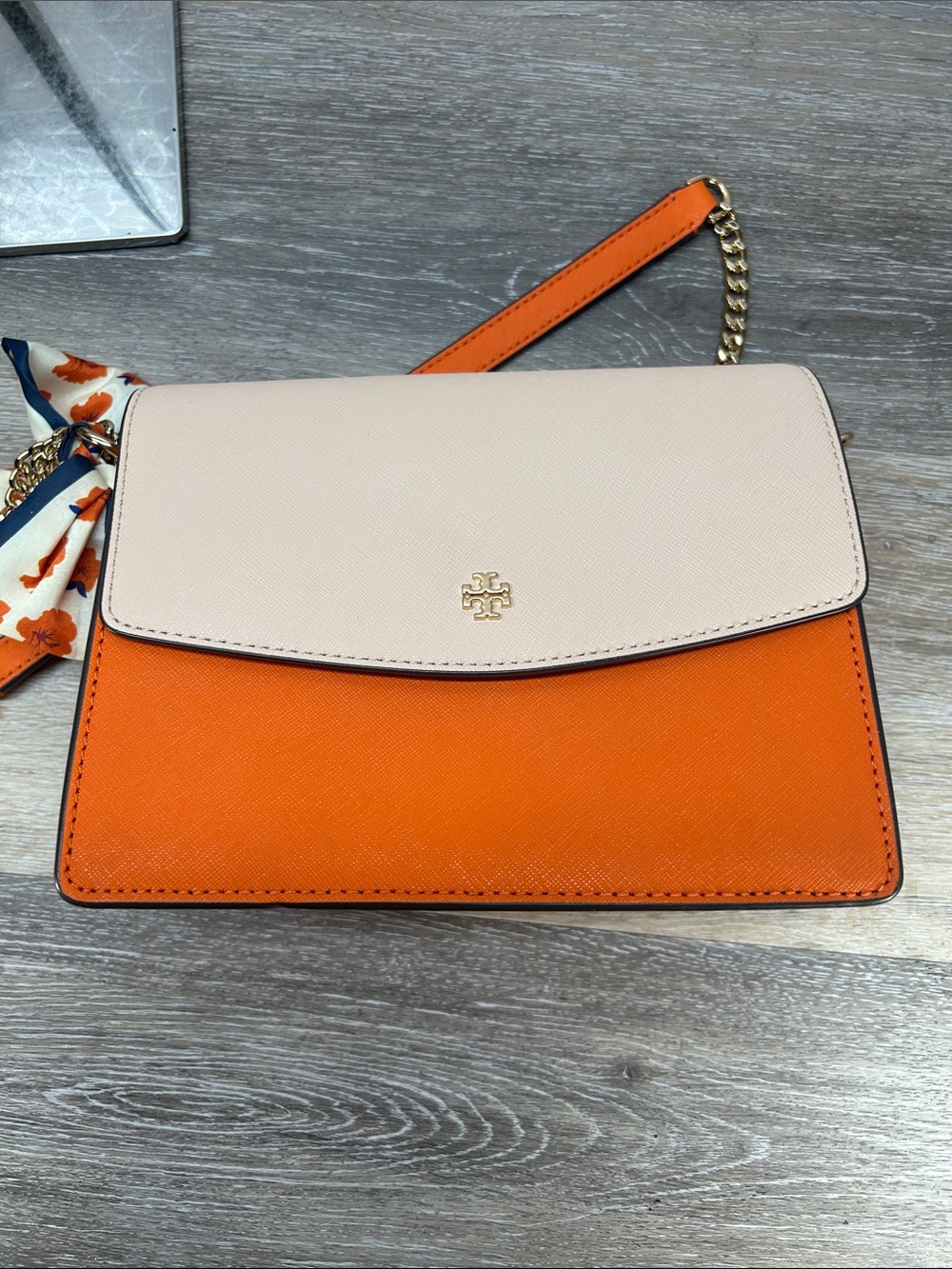 5312 NWOT Tory Burch Emerson Envelope convertible Shoulder Bag 415312 - Picture 14 of 16
